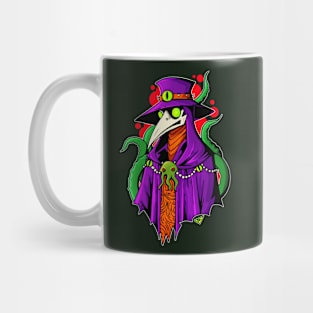 The Eldritch Plague's Physician Bloodspatter Edition Mug